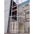 NEW building materials warehouse platform lift Guide rail hydraulic lifting platform